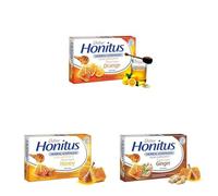 Dabur Honitus Herbal Orange + Ginger + Honey Set of Lozenges - 24 Lozenges in Each Pack | Herbal Lozenges Effective Relief from Cough & Sore Throat Pain