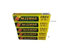 Miswak Herbal Toothpaste 50g+25g=75g ( Pack Of 8 )