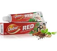 DABUR NATURAL AYURVEDIC RED HERBAL TOOTHPASTE VEGETARIAN - 100g | Pack of 3