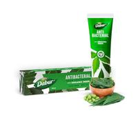 Dabur Neem Organic Toothpaste - 100ml | Antibacterial Natural Oral Care with Neem Extracts | for Fresh Breath & Healthy Teeth | Fluoride-Free Formula Fight Germs and Protect Gums