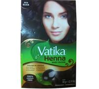 Dabur Vatika Rich Black Henna Hair Colour Powder NO AMMONIA 60g
