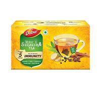 Dabur Vedic Suraksha Black Tea - 25 tea bags | Immunity Booster| with the Goodness of 5 Ayurvedic Herbs