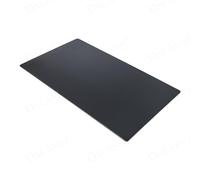 Dacasso 34" x 20" Black Leatherette Luxury Desk Pad Blotter w/Out Side Rails for Writing - Executive Desk Surface Protector & Essential Office Decor