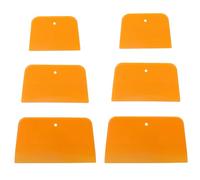 Dacatoow 6 Pcs Car Body Filler,Reusable Glue Spreader,Strong and Durable Glue Spreaders, Auto Body Applicators,Hard Plastic Automotive Applicators for Applying Filler,Putty,Glaze, Caulk and Paint