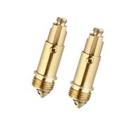 Dachangshund Pop Up Bolt Basin Bath Sink Drain Waste Click Clack Brass Push Spring Plug 2Pcs