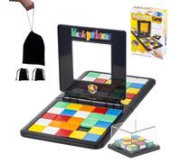 Dachiy Rubik's Cube Game, Rubik's Cube Fighting Game, Game Board Game for Two, Train Hand Speed and Logical Skills, Thinking Game for Children from 7 Years (with Storage Bag)