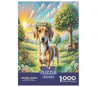 Dachshund 1000 Piece Jigsaw Puzzles Fun Challenging Modern Pet Dog Classic Educational Games Creativity & Gift Giving For Children And Adults Aged 14 And Over 70x50cm/1000pcs