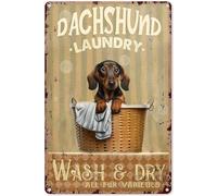 Dachshund 500 Piece Wooden Jigsaw Puzzles for Adults Family Elderly Laundry Wash & Dry All Fur Varieties Puzzle Game for Family Art Decorations Funny 500 Piece Puzzle Toy Gift for Friend Wife Mom