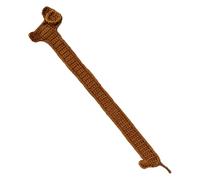 Dachshund Bookmark - Crochet Dog Book Accessory, Creative Knitting Design Marker Pen Aesthetic Bookmark Handmade | Use Bookmarks for Gift Readers by Compl