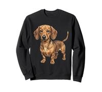 Dachshund Brown Wiener Dog Lover Weenie Sweatshirt