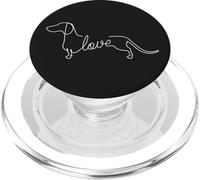 Dachshund Chiweenie Wiener Dog Love Art Sketch Puppy PopSockets PopGrip for MagSafe