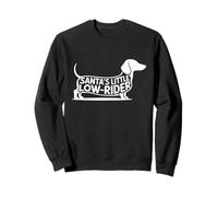 Dachshund Christmas Tee Santa's Little Low-Rider Dog Mama Sweatshirt