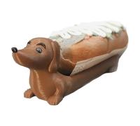 Dachshund Dinner Plate - Sausage Dog Food Holder, Novelty Dog Shaped Dish | Charming Dachshund Serving Bowl, Funny Hot Dogs Plate, Adorable Pet Themed Tray for Kitchen, Dining and Gatherings