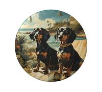 Dachshund Dog Bento Custom Pins 5 PCS, Personalized Photo Buttons, Metal Pinback Button Badges for Backpacks, Hats, Funny Backpack Pins Aesthetic Lapel Badge Pins Gifts for Men Women, One Size, Metal