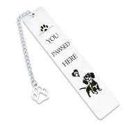 Dachshund Dog Bookmark for Readers Women Book Lovers Gifts for Dog Lovers Dog Mom Dad Gifts Bookmark for Dachshund Lovers Owners Bookworm Bookish Gifts Valentine Birthday Pet Day Christmas