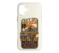 Dachshund Dog Get In Loser Witchy Things Halloween Season Case for iPhone 16 Plus