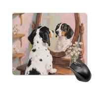 Dachshund Dog Mouse Pad - Non-Slip Rubber Base Ultra-Thin Desk Mat Waterproof & Portable Mousepad for Gaming, Office, Design 18 * 22cm