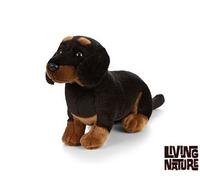 Dachshund Dog Plush Soft Toy - 20cm - Living Nature Cute NEW