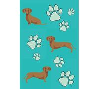 Dachshund Dog Training Log Book: Puppy Obedience Journal For Pet Owners And Service Dog Instructors With Dog Medical Record Vaccine Tracker