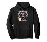Dachshund Dog USA 4TH Patriotic Doxie Pullover Hoodie