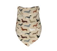 Dachshund Doxie Dachshunds Dogs Dog Pet Dog,Bib Scarf Triangle Hood Adjustable Pet Scarf Washable Hood Suitable for Small, Medium and Large Dogs and Cats
