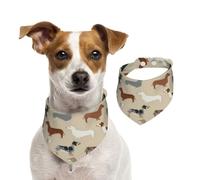 Dachshund Doxie Dachshunds Dogs Dog Pet Dog,Pet Bib Scarf Cats Dog Bandana Dogs Towel Bib Adjustable Pet Scarf,L