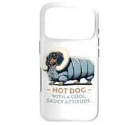 Dachshund Funny Hot Dog Cool Saucy Attitude Wiener Dog Case for iPhone 17 Pro