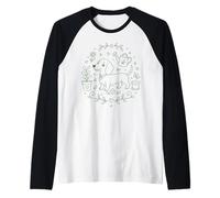 Dachshund Gardening Wiener Dog Doxie Funny Raglan Baseball Tee