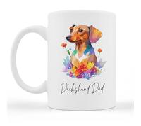 Dachshund Gift Mug - Sausage Dog Gifts - Dachshund Dog Dad - Sausage Dog Dad - Gift for Dachshund - Dachshund Gift for Dad - Sausage Dog Gifts for Him - Dachshund Gifts for Men -Wiener Dog