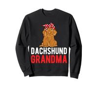 Dachshund Grandma Badger Dog Wiener Dog Sweatshirt