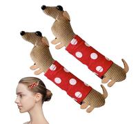 Dachshund Hair Clip Set, Dog Claw Clip | Cute Dachshund Hair Clip Stylish Practical 10cm for Women Girls Fashion Hair Accessories
