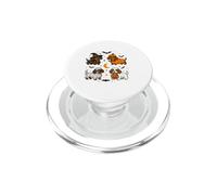 Dachshund Halloween Witch Pumpkin Mummy Dogs PopSockets PopGrip for MagSafe