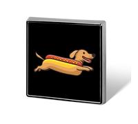 Dachshund Hot Dog Custom Brooch Pin Lapel Pins Tie Suit Dress Accessories Wedding Birthday for Men Women