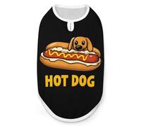 Dachshund Hot Dog Dog Shirts Pullover Pet Vest T-shirts for Small Medium Dogs & Cats