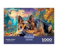 Dachshund in Colorful TownMaster-Level Jigsaw Puzzles for Adults Embark on A 1000-Piece Advanced And Challenging Puzzle Games Journey - Positioned As The Ultimate Gift Jigsaw Puzzles for Adults And K