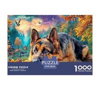 Dachshund in Colorful TownPremium Jigsaw Puzzles for Adults A 1000-Piece (Advanced) Challenging Educational Brain Game - An Engaging And Thoughtful Gift Idea for Adults And Older Kids Age 12 Years Up