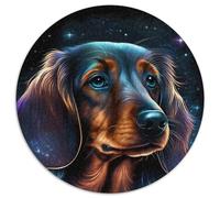 Dachshund JigsawPuzzle 1000 Pieces for Adults Challenging Puzzles Family Game Night, Home Decor & Brain Training Gift (Size 67.5x67.5cm)