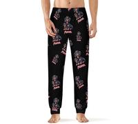 Dachshund Mama Men's Pajama Pants Lightweight Pjs Bottoms Lounge Pants Sleepwear Soft