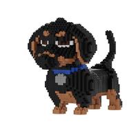 Dachshund Mini Building Blocks Set for Adults, Creative Dog Micro Building Kits, Cute Animal Bricks Model Toys, Home Office Decor, Gifts for Pet Lovers and Teenagers, 2000+ PCS