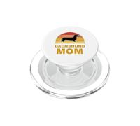 Dachshund Mom Dog Doggie Puppy Doxie Wire Haired Doxin Mommy PopSockets PopGrip for MagSafe