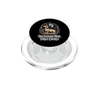 Dachshund Mom Virgo Energy Celestial Zodiac Design PopSockets PopGrip for MagSafe