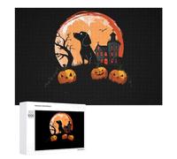 Dachshund Moonshine Sausage Dog Jigsaw Puzzles for Adult Family Activities Games Home Decor Puzzle 1000 PCS