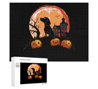 Dachshund Moonshine Sausage Dog Jigsaw Puzzles for Adult Family Activities Games Home Decor Puzzle 500 PCS