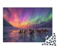 Dachshund on The Glacier, Aurora Puzzle 1000pcs (75x50cm) Erwachsene Puzzle,Home Decor