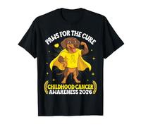 Dachshund Paws for The Cure Childhood Cancer Awareness 2026 T-Shirt