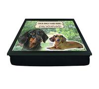 Dachshund Personalised Dog Breed Gift Lap Tray