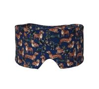 Dachshund Puppy, Full Eye Covers Light Blocking Eye Mask Sleep Eye and Ear Muffs
