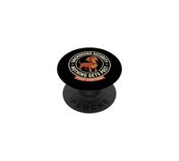 Dachshund Security Nothing Gets Past Funny Wiener Dog Owner PopSockets Adhesive PopGrip