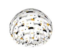 Dachshund Shower Cap,Nightcap Double Layer Waterproof Elastic Bath Cap Reusable Bathing Hair Cap