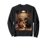 Dachshund Smoking Cigarette Weiner Dog Sweatshirt
